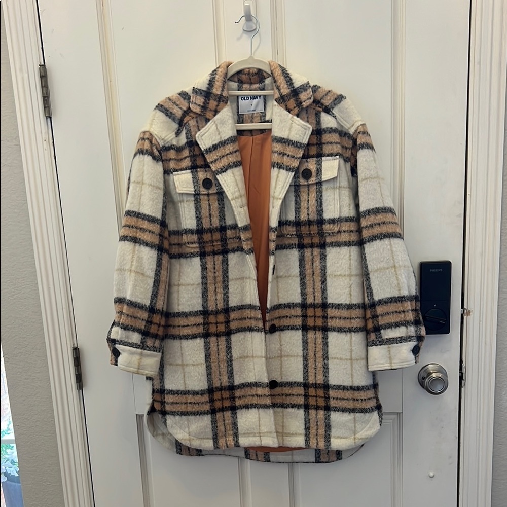 EUC old navy shacket